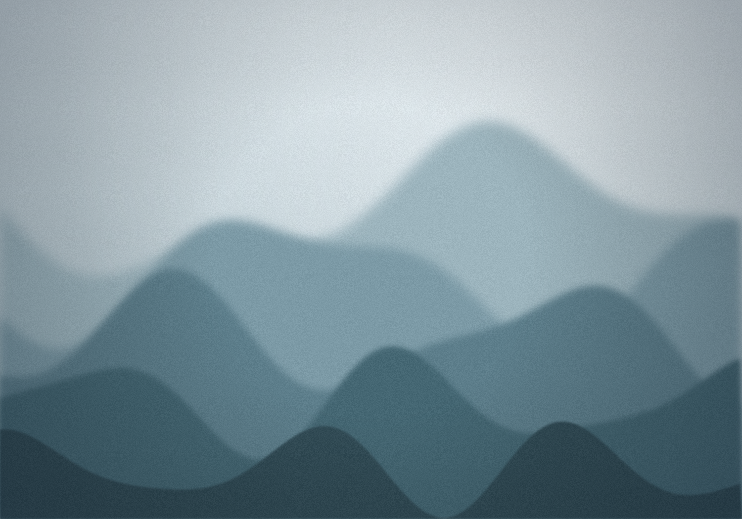 Calm water landscape